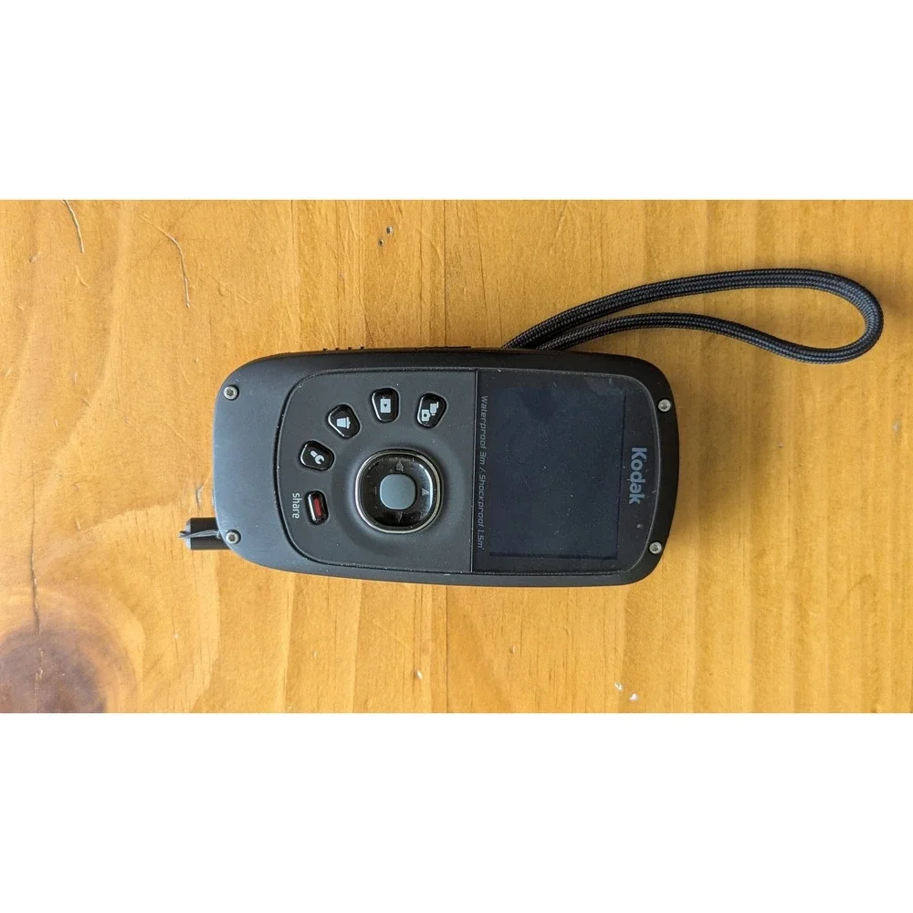 Kodak PlaySport‎ ZX5 Waterproof HD Video Camera Red *Works*